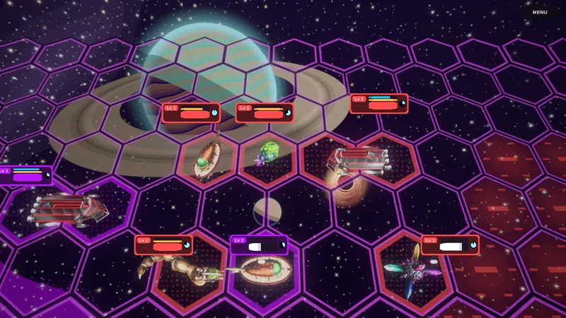 Battle in progress